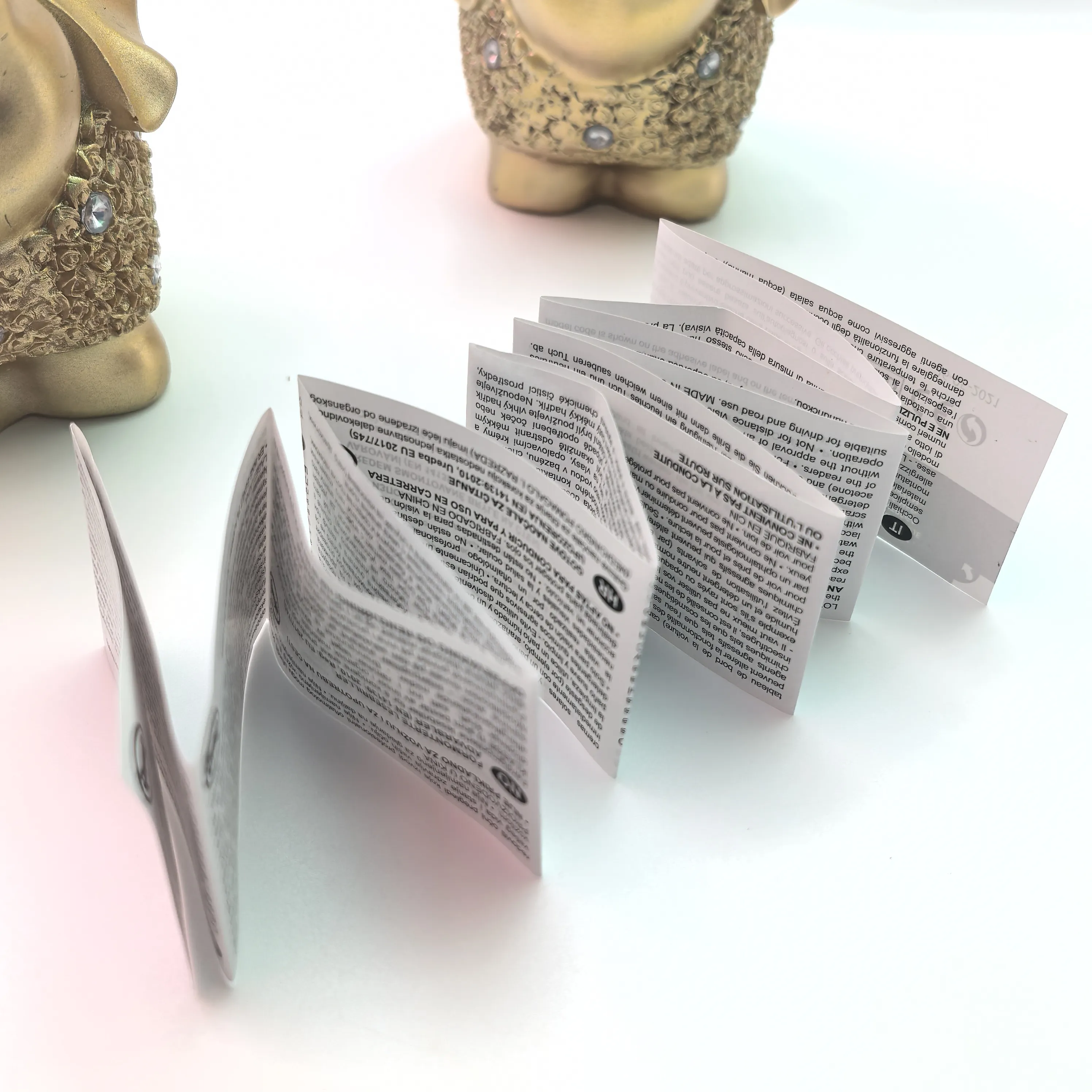 ¿Cómo entender las etiquetas de los folletos?