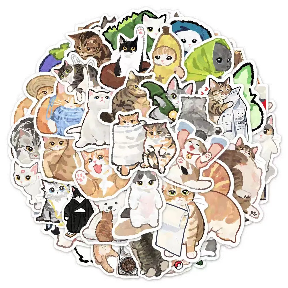 Calcomanías de animales de dibujos animados