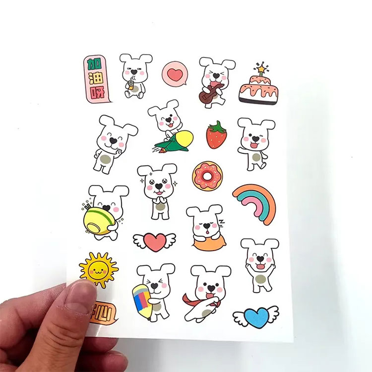 Pegatinas de recompensa de dibujos animados