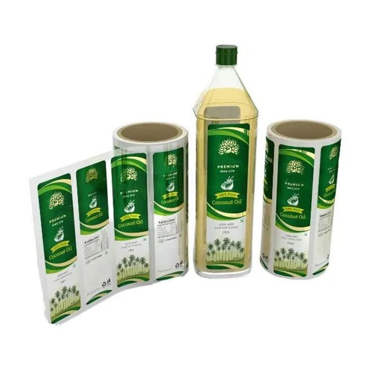 Etiquetas de aceite de cocina