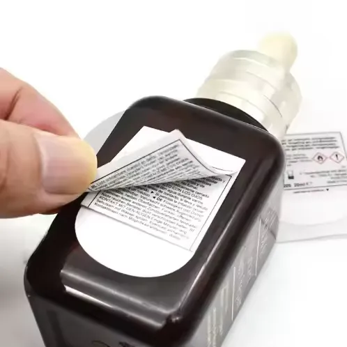 Etiquetas cosméticas multicapa