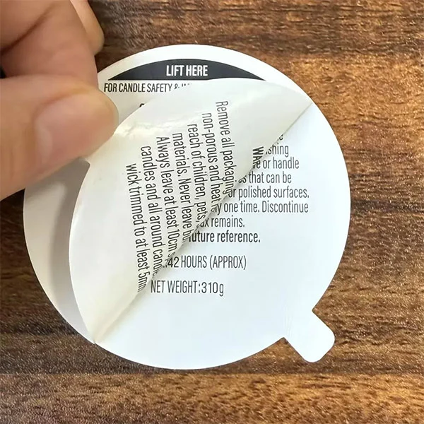 Etiquetas de doble capa