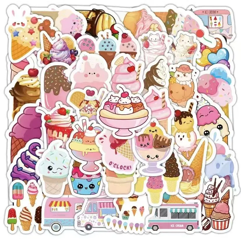Pegatinas de helado