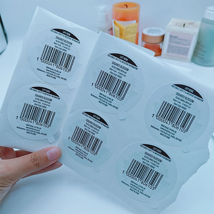 Etiquetas de maquillaje