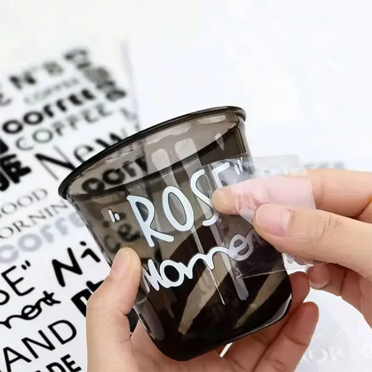 Pegatinas de copa de transferencia UV