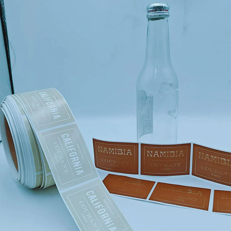 Etiqueta de vodka