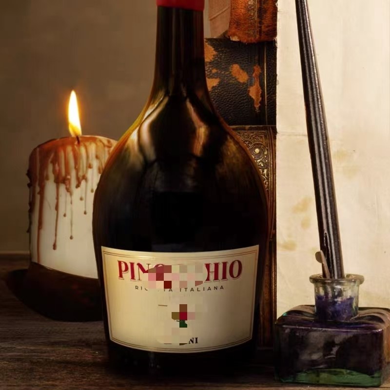 Pegatinas de botellas de vino